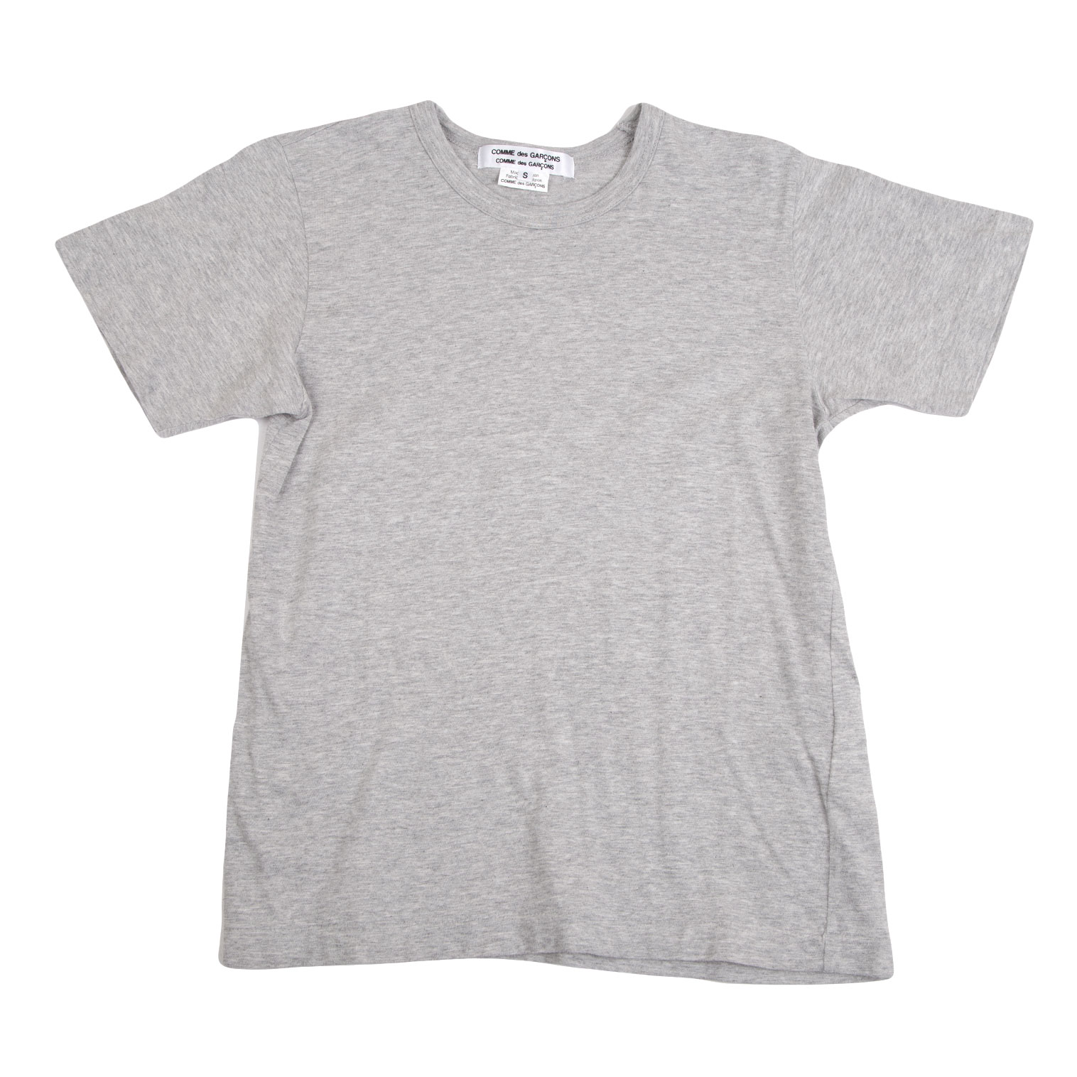 極美品 コムデギャルソンオム 半袖Tシャツグレー サイズM素材綿100%