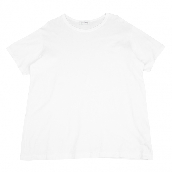 Yohji Yamamoto POUR HOMME Cotton T-Shirt White 3 | PLAYFUL