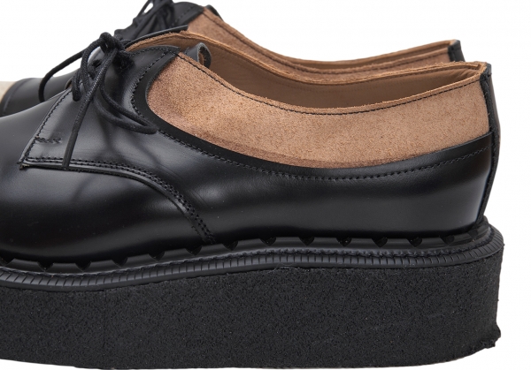 COMME des GARCONS HOMME PLUS GEORGE COX Derby Shoes Black 7 | PLAYFUL