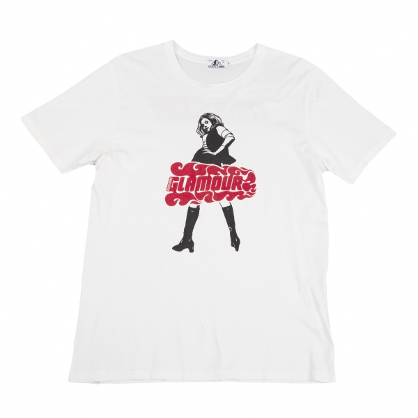HYSTERIC GLAMOUR Girl Logo T Shirt White M | PLAYFUL