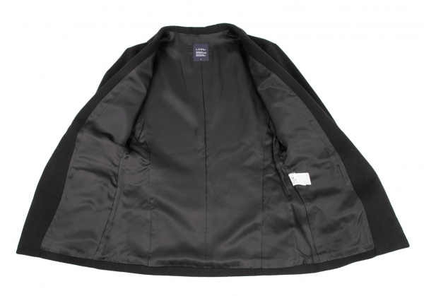 LIMI feu Cashmere Blended Wool Jacket Black S | PLAYFUL