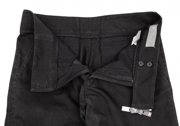 Dior homme Waist Zip Trouser Pants (Trousers) Black 44