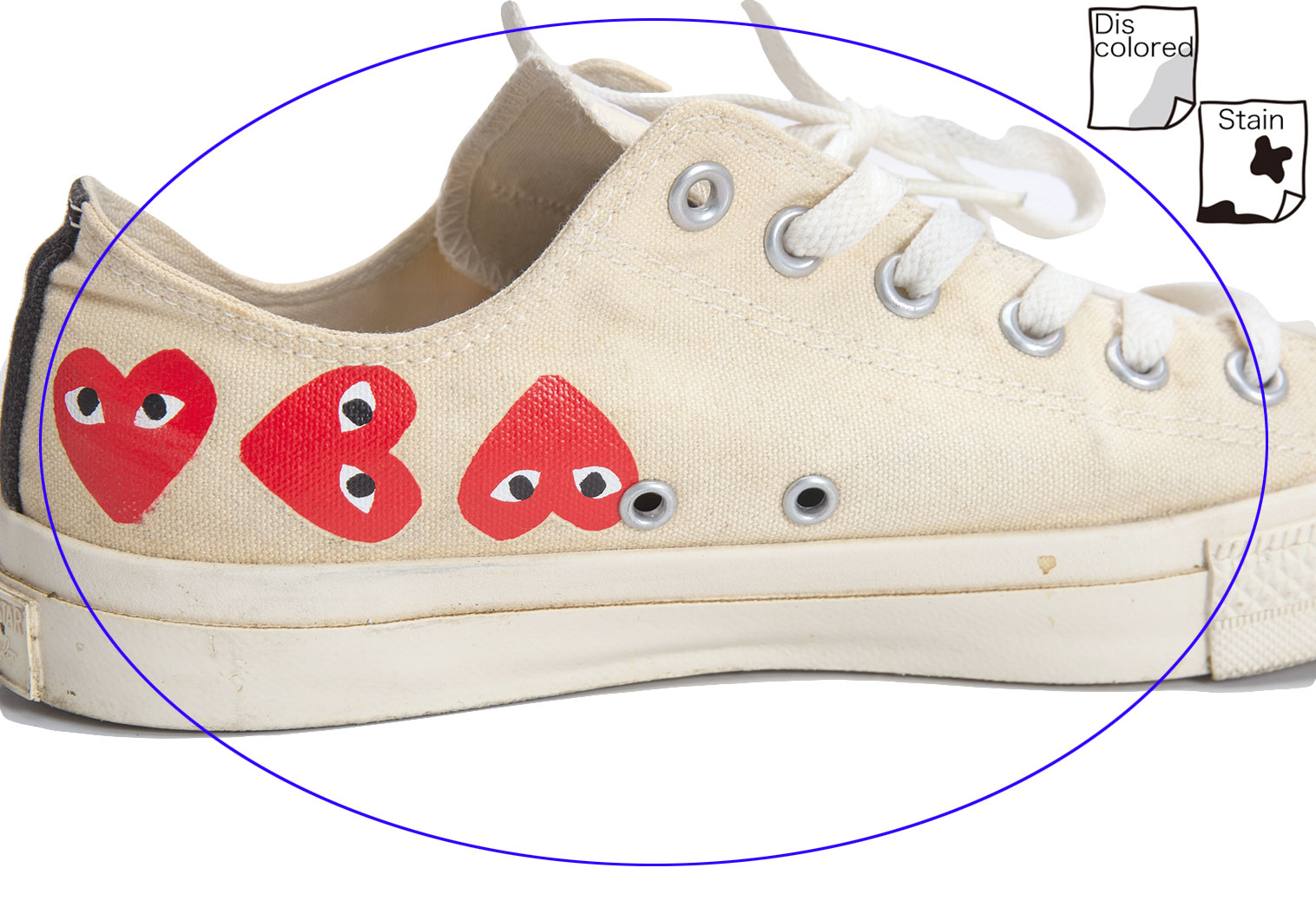 プレイ コムデギャルソン×コンバースPLAY COMME des GARCONS×CONVERSE ...