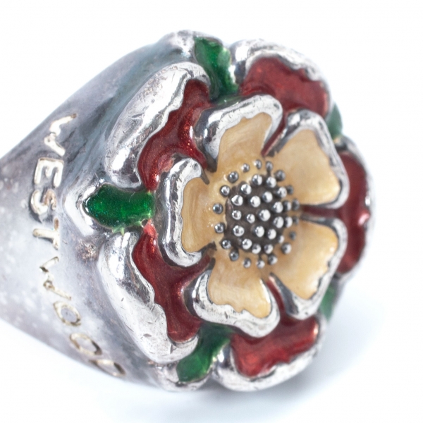 Vivienne Westwood Tudor Rose Ring Silver About US 5.5 | PLAYFUL