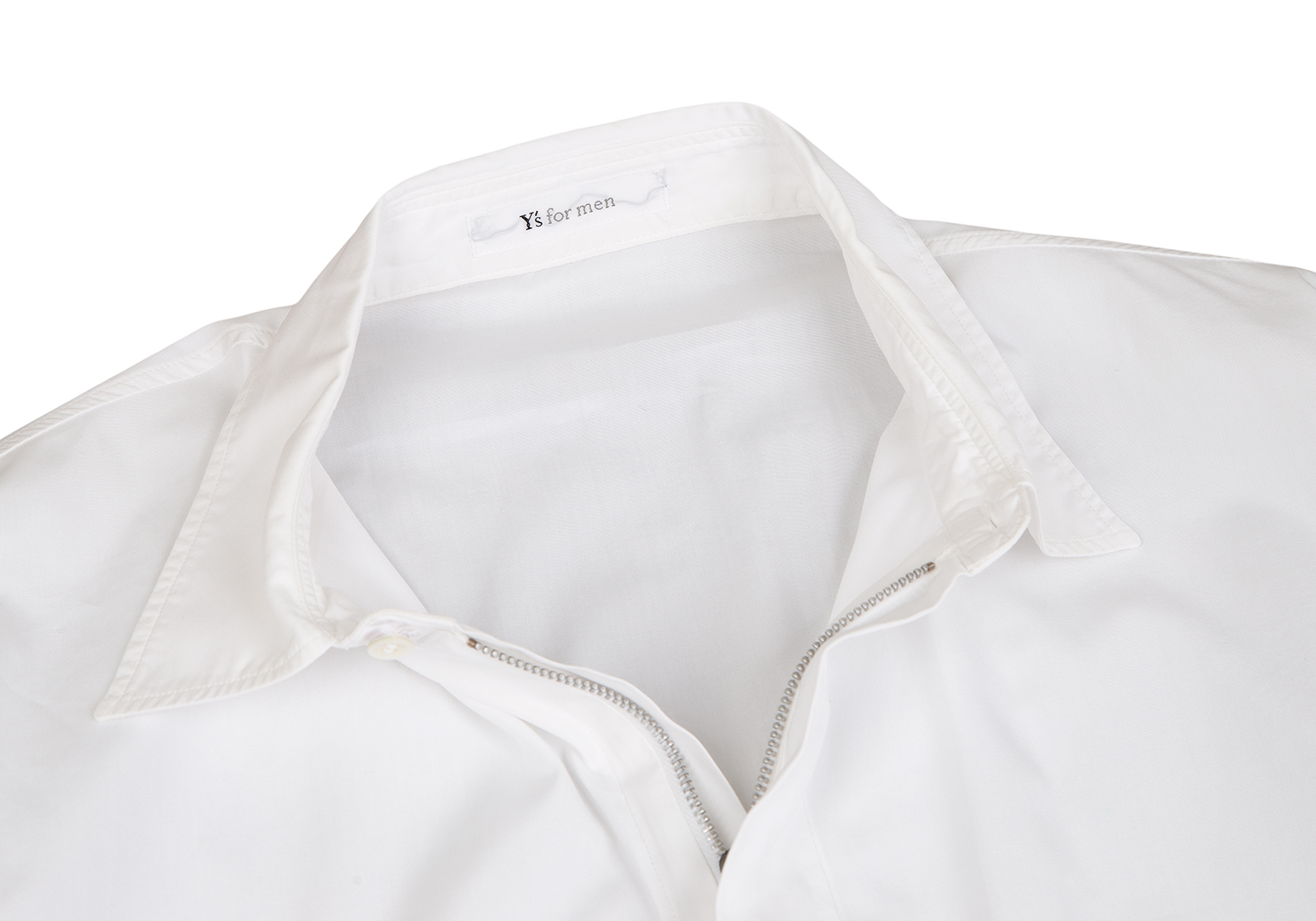 SALE定番ワイズ フォーメン：カフスボタン対応 長袖 シャツ 4 （ ヨウジヤマモト Y\'s for Men Yohji Yamamoto Striped Shirt 4 Navy 長袖シャツ