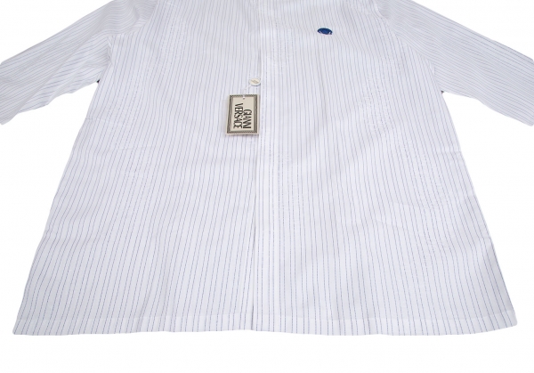 GIANNI VERSACE Flower Jacquard Striped Shirt White 52