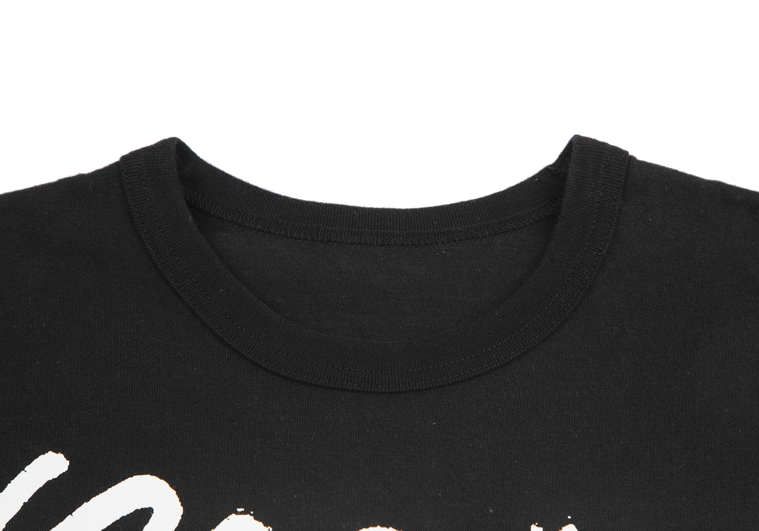 コムデギャルソンCOMME des GARCONS コットン手書きロゴTシャツ 黒S位