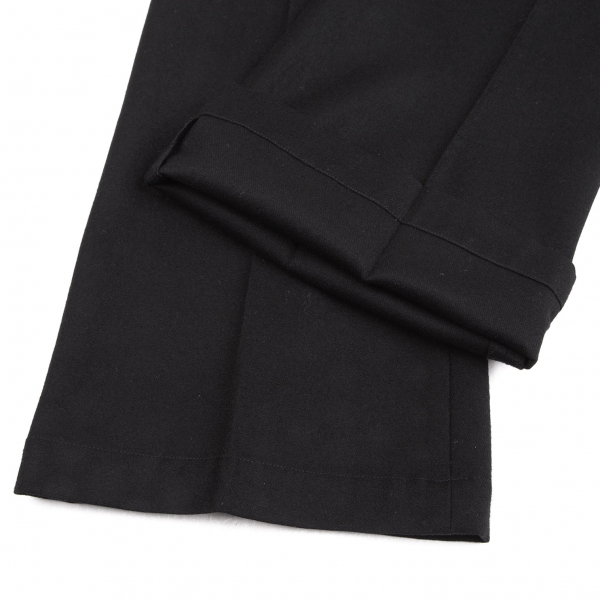 tricot COMME des GARCONS Wool Flare Pants (Trousers) Black M | PLAYFUL