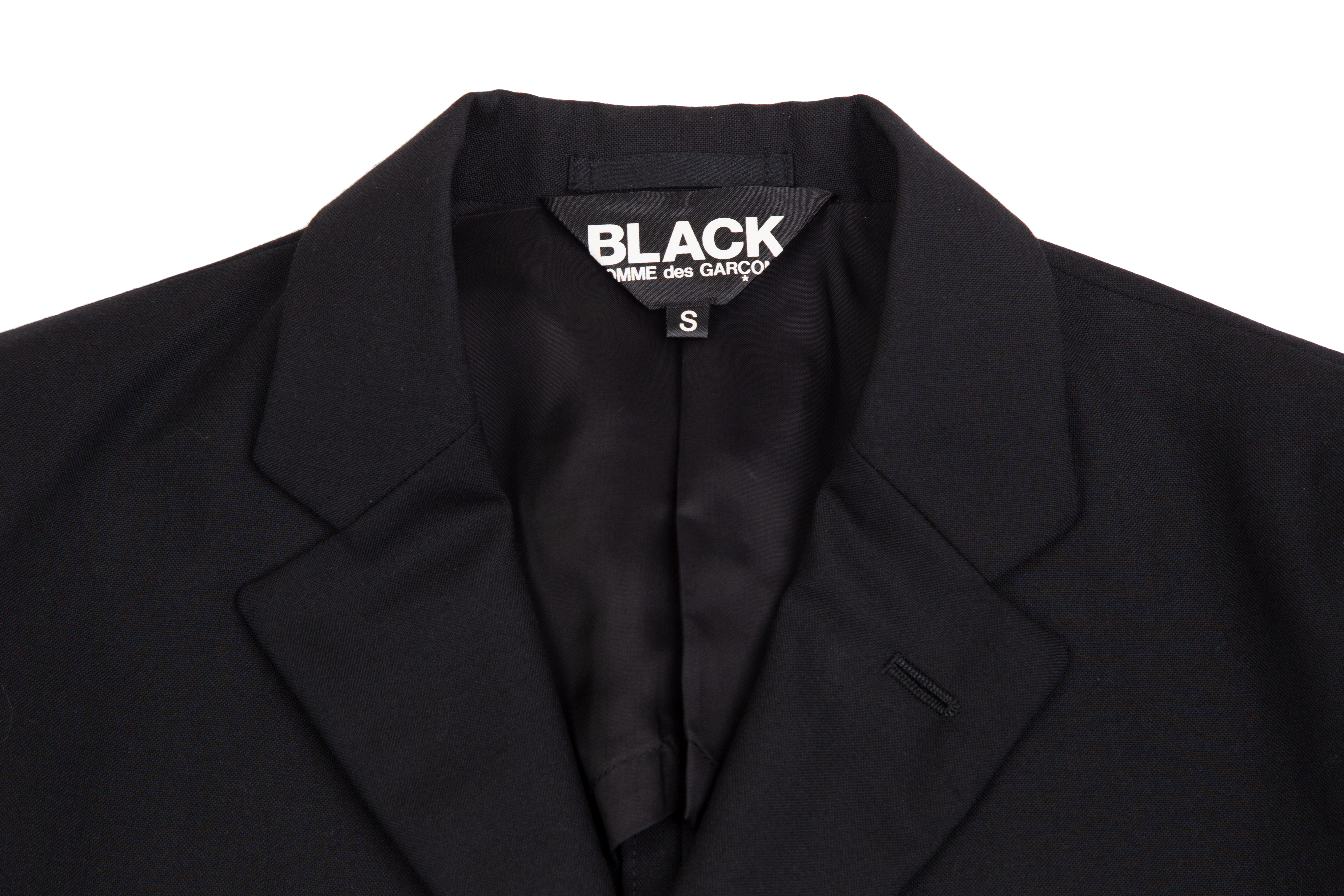 ブラックコムデギャルソンBLACK COMME des GARCONS ウール七分袖