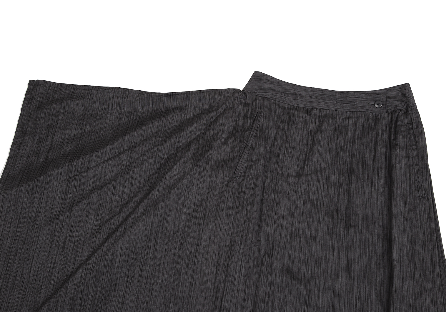 00sISSEY MIYAKE/装飾デザイン ロングスカート/2/パープル×ブラック