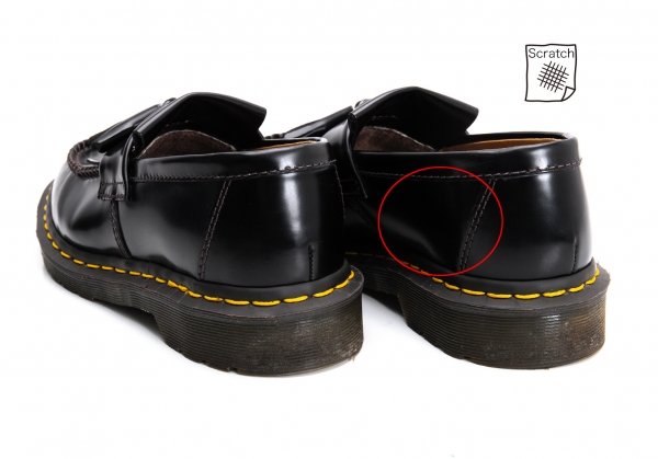 COMME des GARCONS × Dr.Martens 15169 Tassel Loafer Shoes Black UK6 