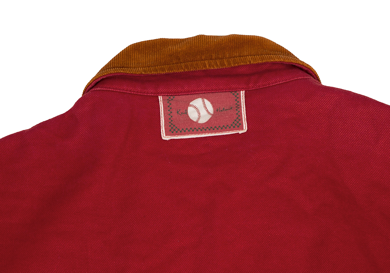 MaxMara 赤タグ オープンカラー ジャケット フラップポケット-