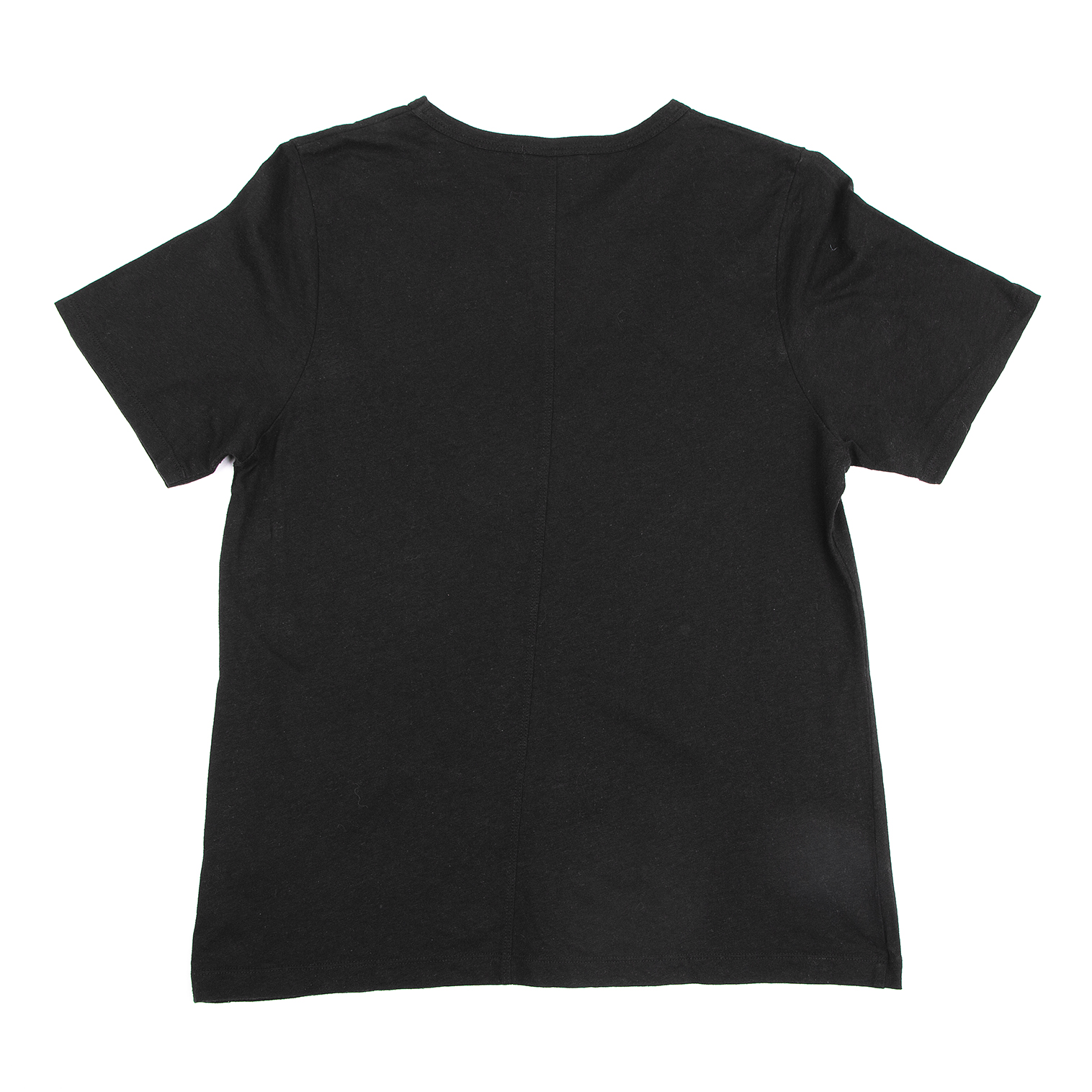 格安特価MSGM 切替デザイン シャツ生地ビッグTシャツ 46サイズ Tシャツ/カットソー(半袖/袖なし)