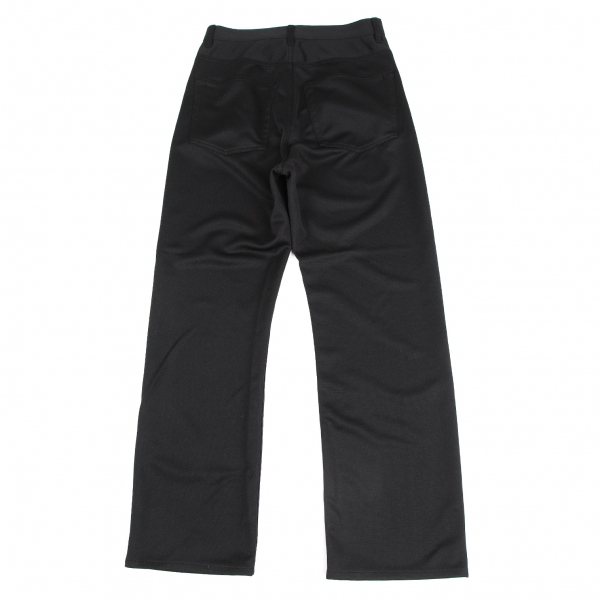 zucca Poly Straight Pants (Trousers) Black M | PLAYFUL