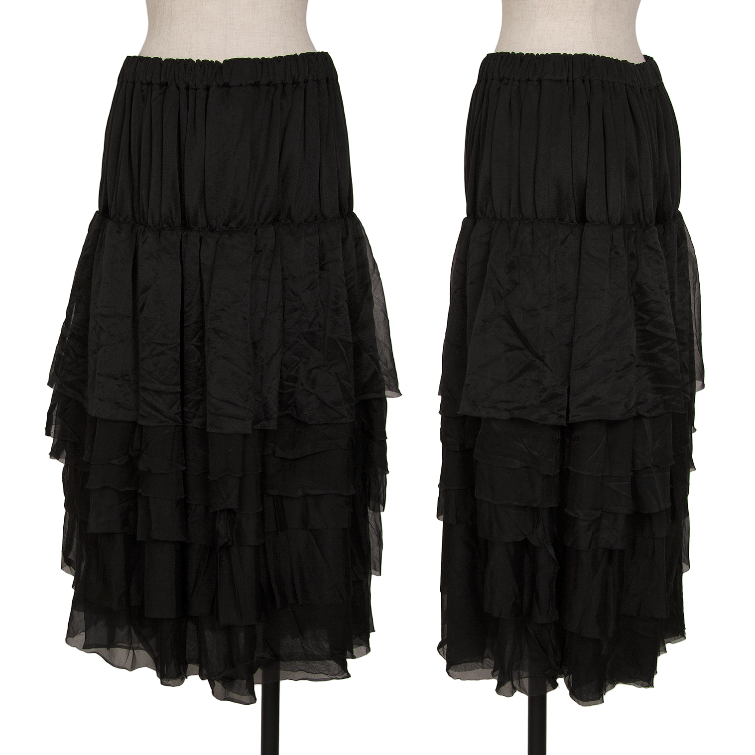 コムコム コムデギャルソン スカート 黒 2020aw - スカート