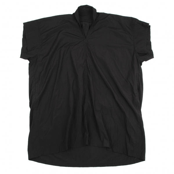 代引不可【ラムシェ】Skipper Shirt Dress / black ワンピース