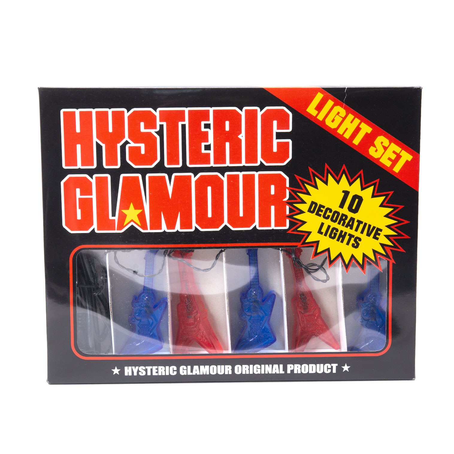 ヒステリックグラマーHYSTERIC GLAMOUR ギターライトセット 青赤