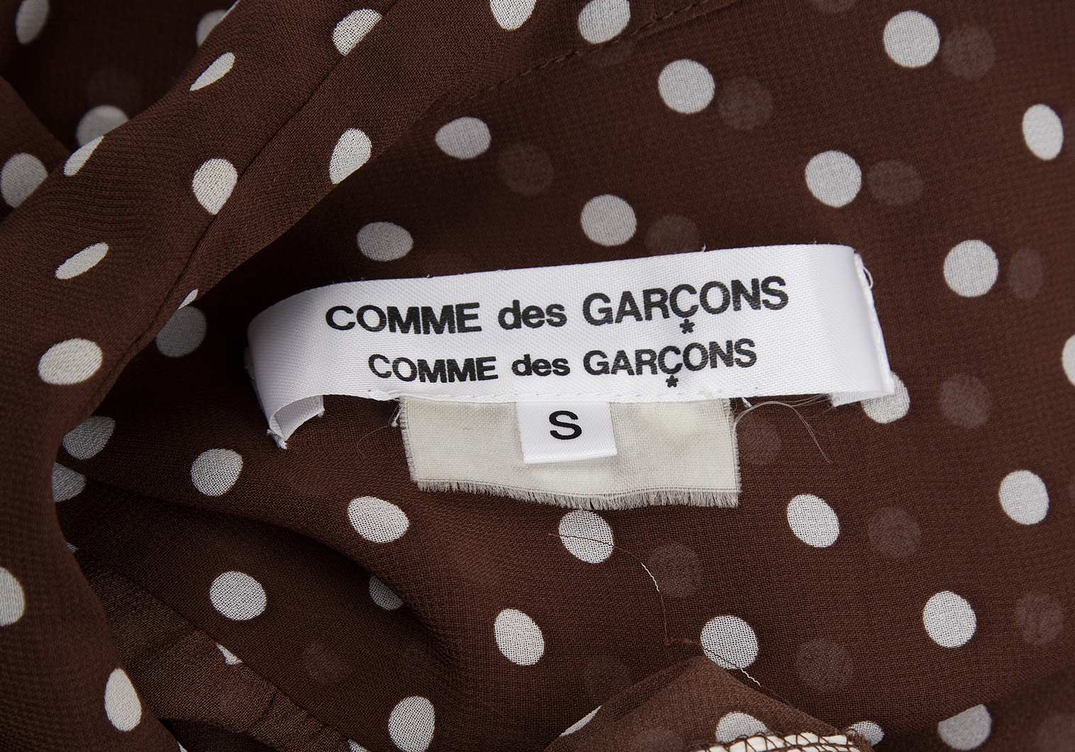 コムコム コムデギャルソンCOMME des GARCONS ドットプリント ...