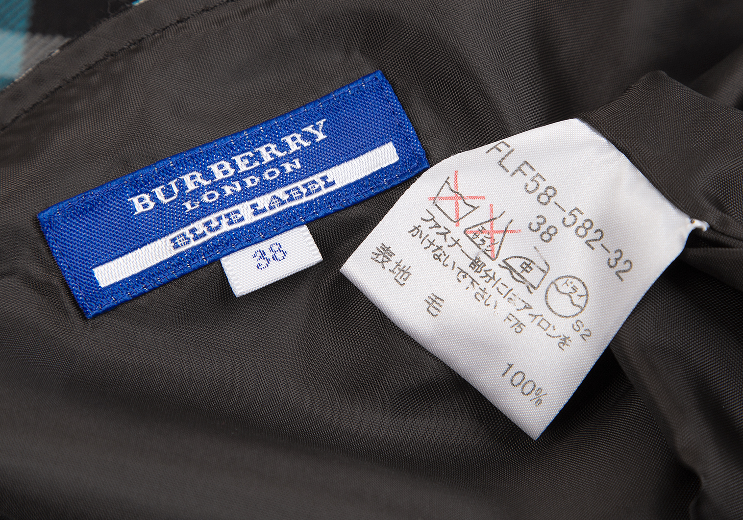 独特な 【送料無料】 BURBERRY m980 LONDON ノバチェック スカート 