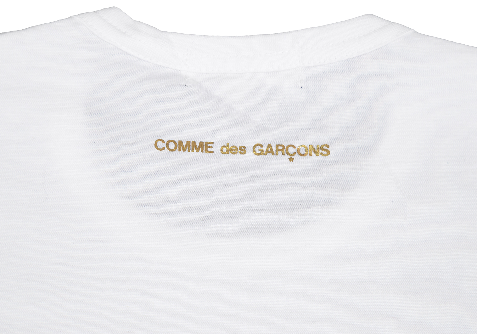 コムデギャルソンCOMME des GARCONS 梅田阪急限定プリントTシャツ 白 ...