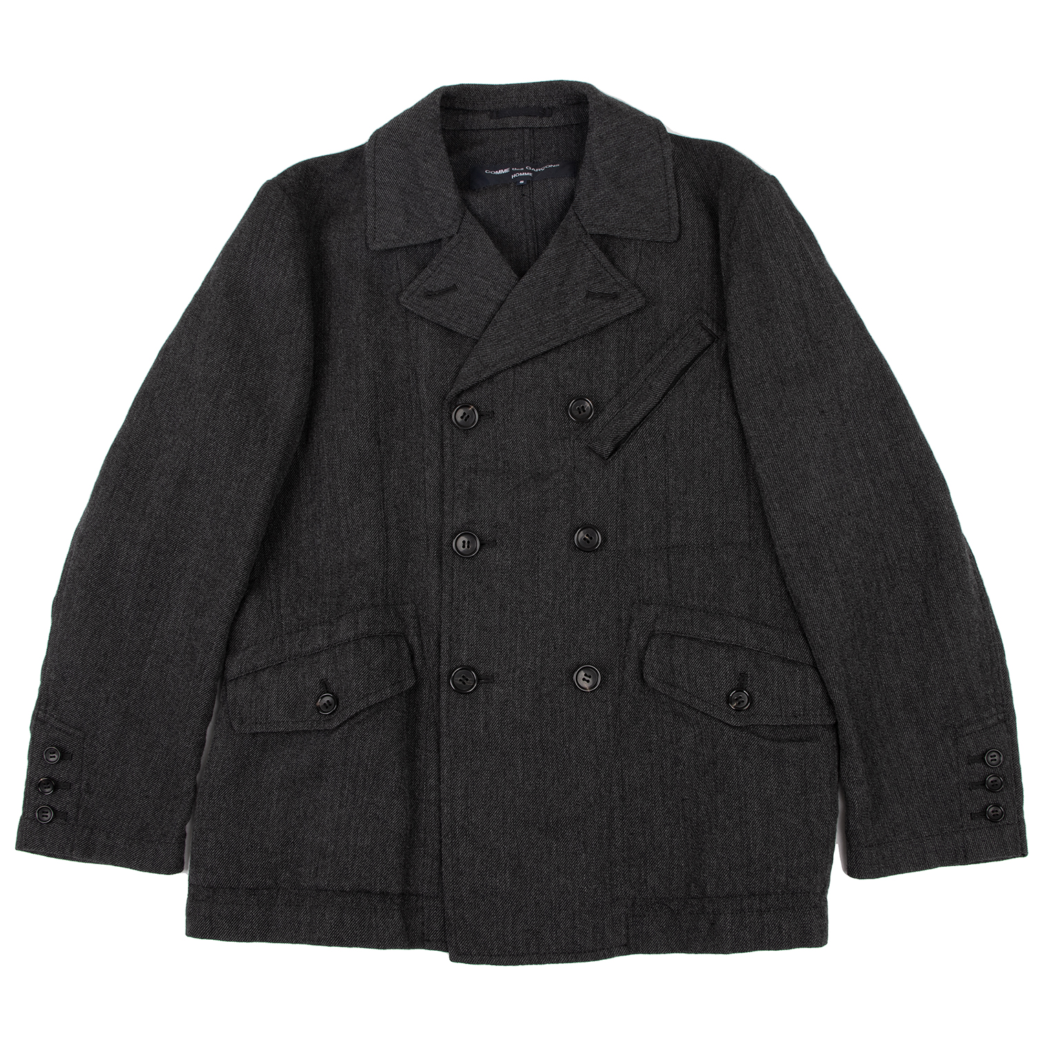 コムデギャルソンオムCOMME des GARCONS HOMME ウールリネンジップ ...