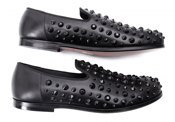 JUNYA WATANABE MAN COMME des GARCONS Studs Leather Shoes Black XS 
