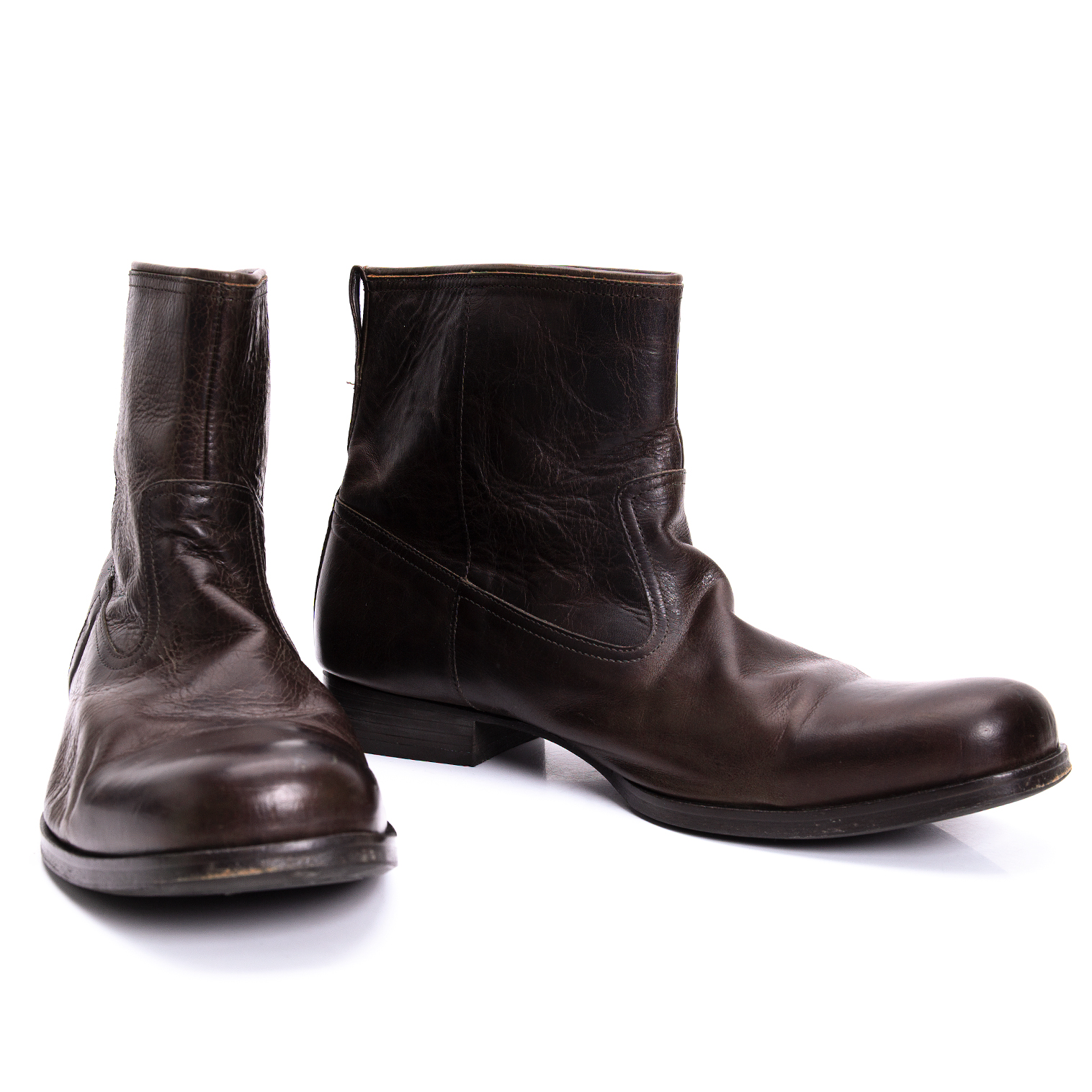 ジッパーゴールドIssey Miyake Men's Boots - 靴