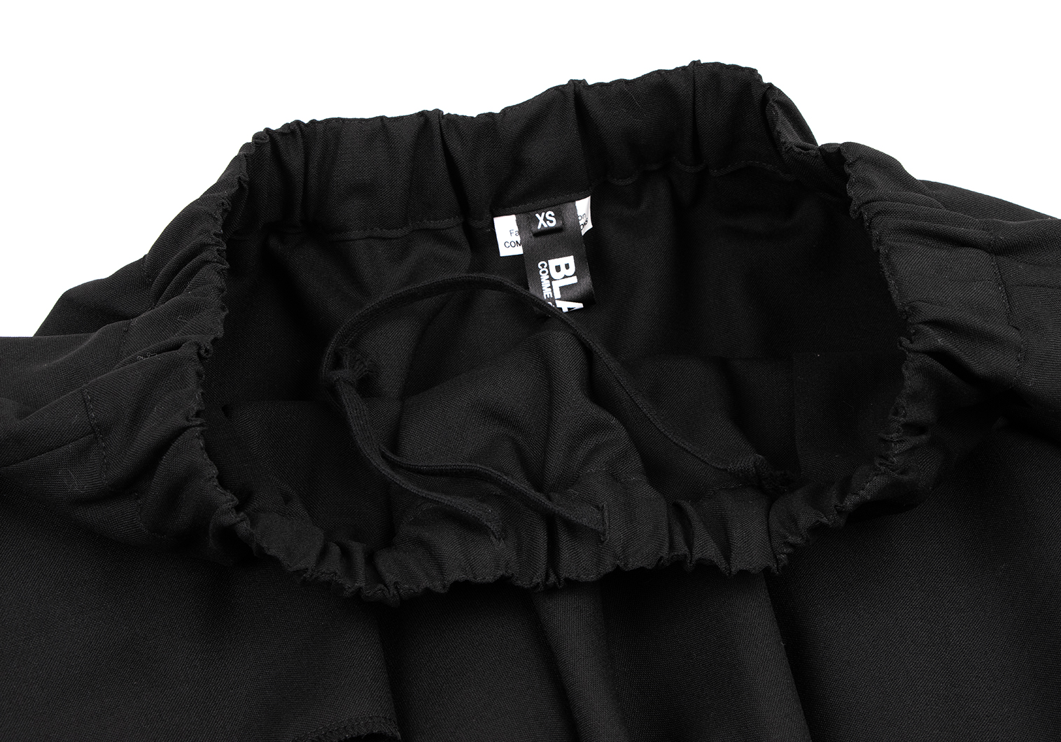 ブラックコムデギャルソンBLACK COMME des GARCONS ウールティアード ...