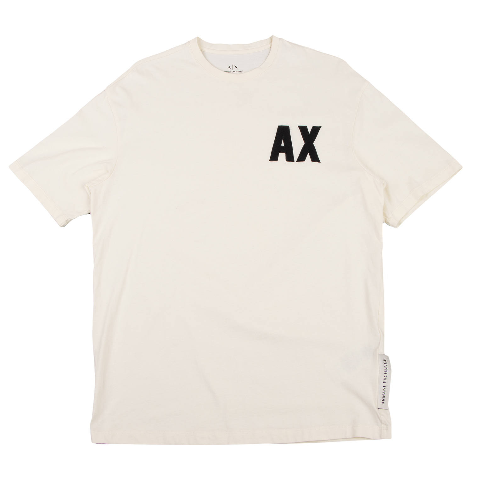 アルマーニ エクスチェンジARMANI EXCHANGE ロゴ刺繍Tシャツ オフ