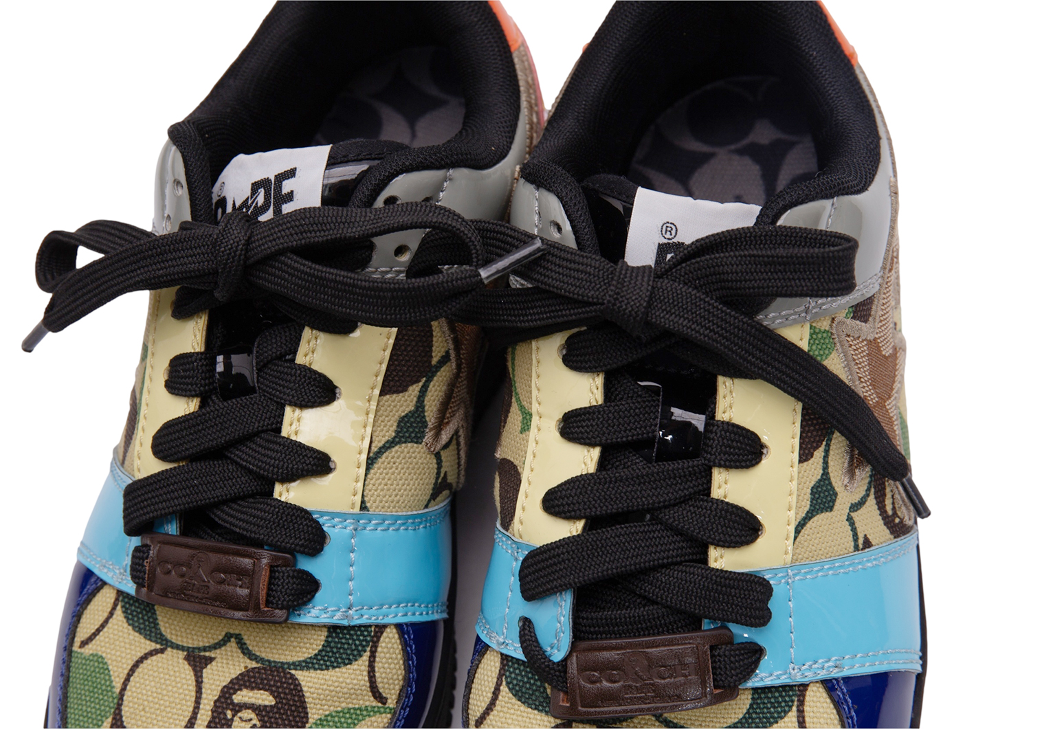 コーチ×アベイシングエイプCOACH×A BATHING APE BXC PRINTED BAPE STA ...