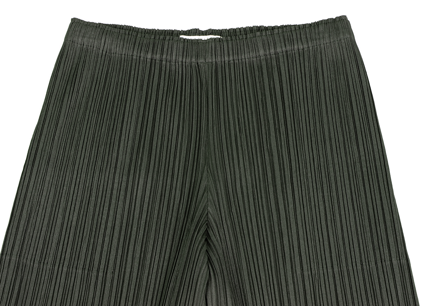 美しい PLEATS PLEASE ロングパンツ カーキ サイズ1 パンツ ...