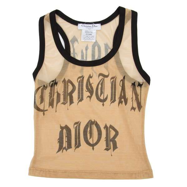Christian Diorクリスチャンディオール　ロゴタンクトップ　トップス