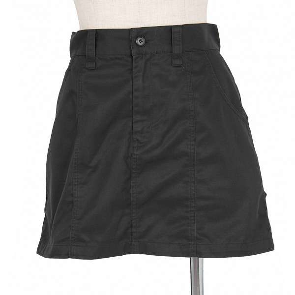 【差別発言】Y3 ミニスカート　黒 スカート