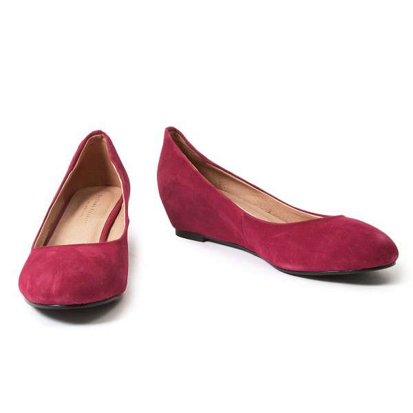 SALE) Sentore Amaranto suede pumps Red 38 | PLAYFUL