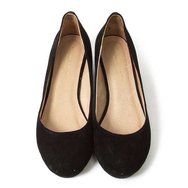 Sentore Amaranto suede pumps Black 38 | PLAYFUL