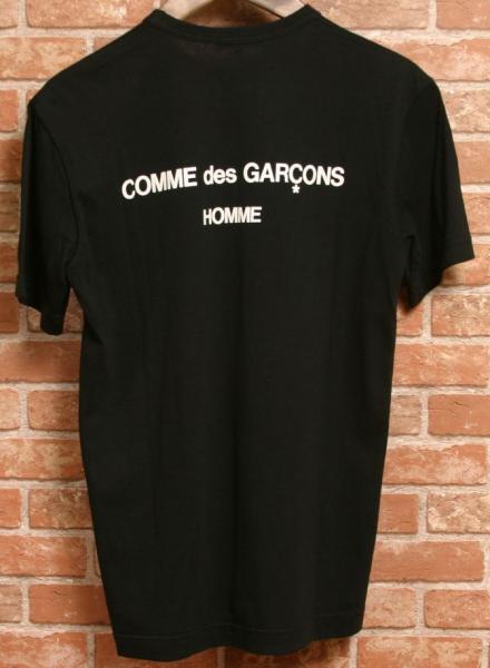 カラーインディゴブルーCOMME des GARCONS HOMME[CdGH]バックプリント シャツ