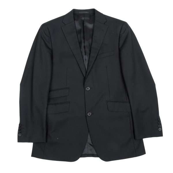 バーバリーブラックレーベルBURBERRY BLACK LABEL SUPER100'sWool使用