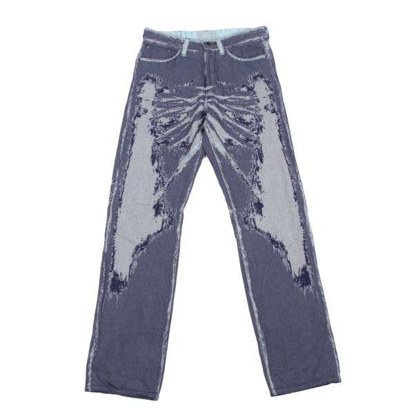 SALE) ISSEY MIYAKE A.POC Weave pattern design pants (Trousers 