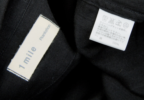 SALE) 1mile Plantation Cotton shop coat Black M | PLAYFUL