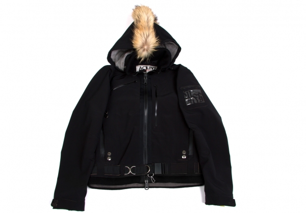 MARITHE FRANCOIS GIRBAUD Far hood Jacket(K-35822) Black 40 | PLAYFUL