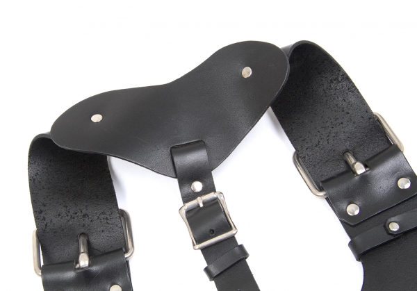 COMME des GARCONS Aoyama Limited Leather harness Black | PLAYFUL