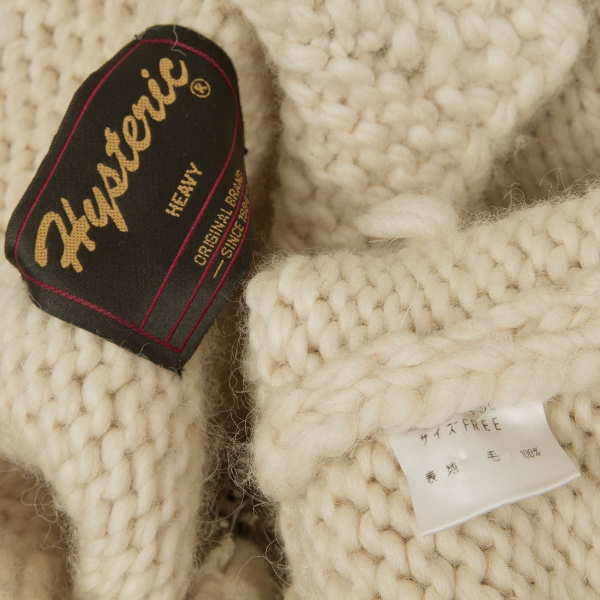 SALE) HYSTERIC GLAMOUR Knit sweater (Jumper) Ivory F | PLAYFUL