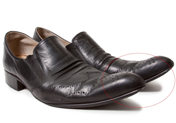 Yohji HOMME HIROMU TAKAHARA Leather Shoes Black 5(US About 10.5 