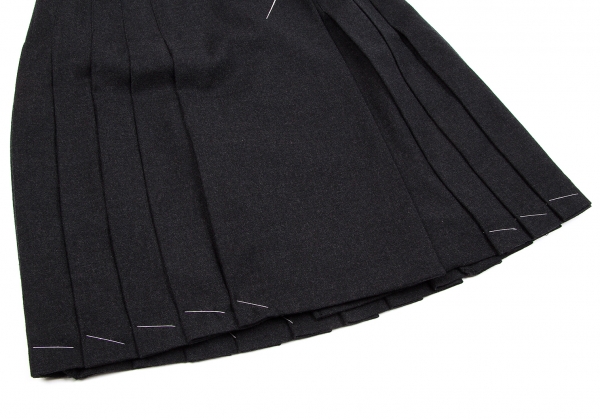 Brand new!Jean-Paul GAULTIER FOR SEPT PREMIERES Skirt Charcoal 38