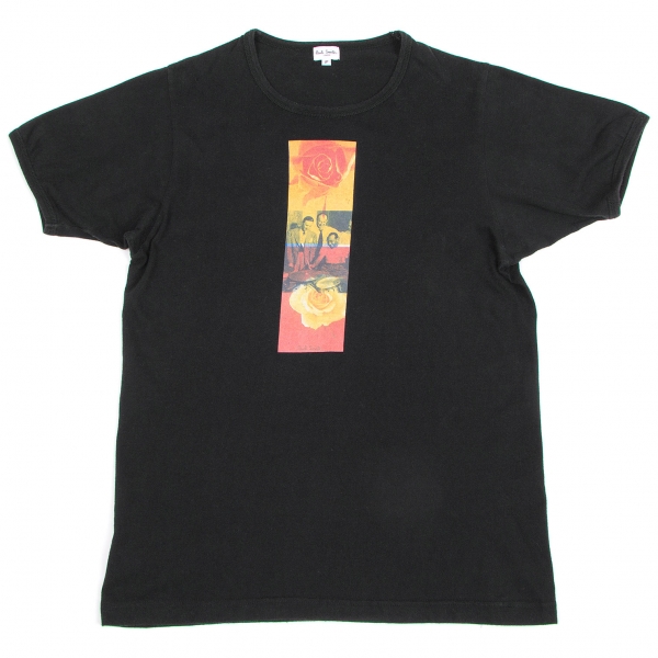 ポールスミスPaul Smith LONDON フォトプリントTシャツ 黒他F