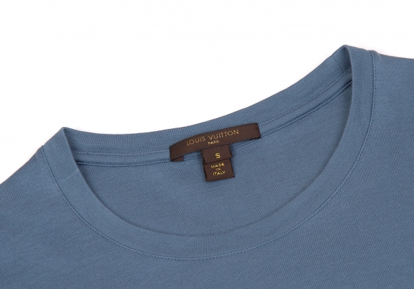 Louis Vuitton Tan Brown Logo Printed Cotton T Shirt XL Louis