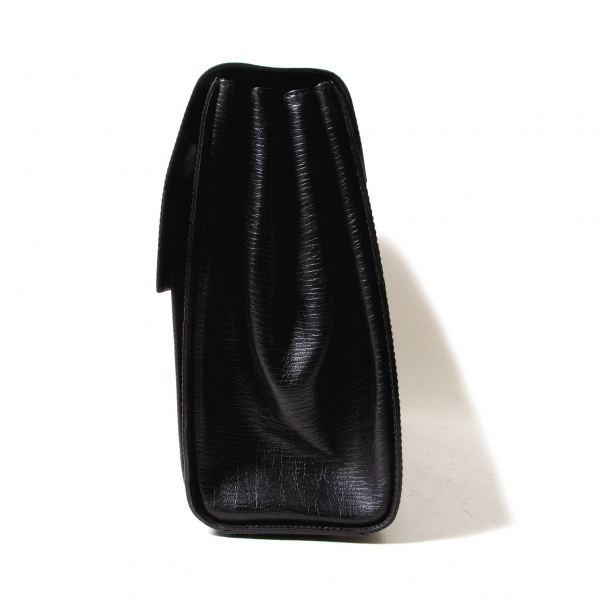 SALE) GUCCI Leather Doctor Bag Black