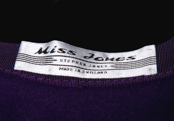 Miss Jones ミスジョーンズ ハット - 紺x茶