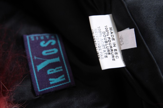 国内では販売 【KRYOS PARIS】フォックスベストジャケット（コート 
