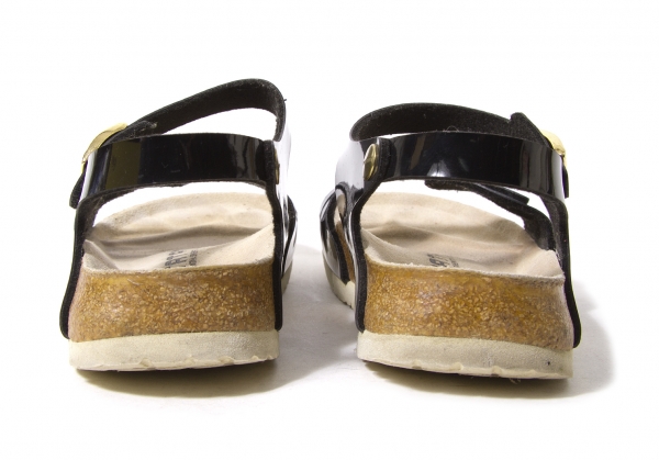 TATAMI by Birkenstock Patent strap sandals Black 39 | PLAYFUL